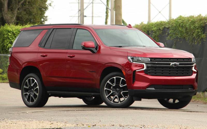 Comparison - Chevrolet Tahoe RST 2021 - vs - Ford Explorer Platinum ...